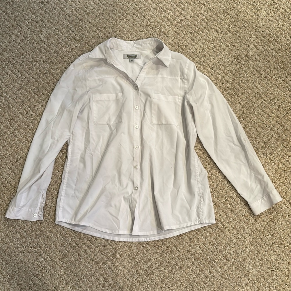 Edwards Long Sleeve Work Shirt size M